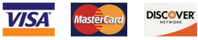 Visa | Mastercard | Discover